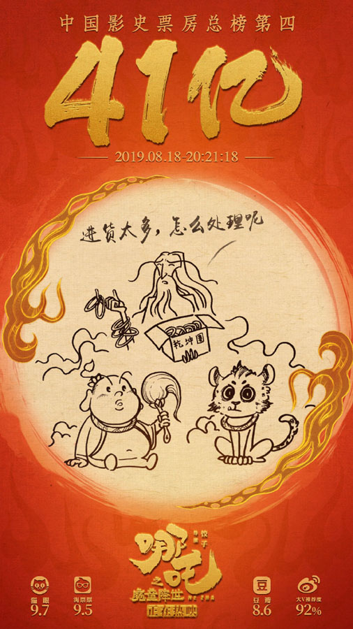 《哪吒》官方衍生品累計(jì)預(yù)售破千萬(wàn)大關(guān)，摩點(diǎn)與國(guó)漫衍生品事業(yè)攜手共進(jìn)