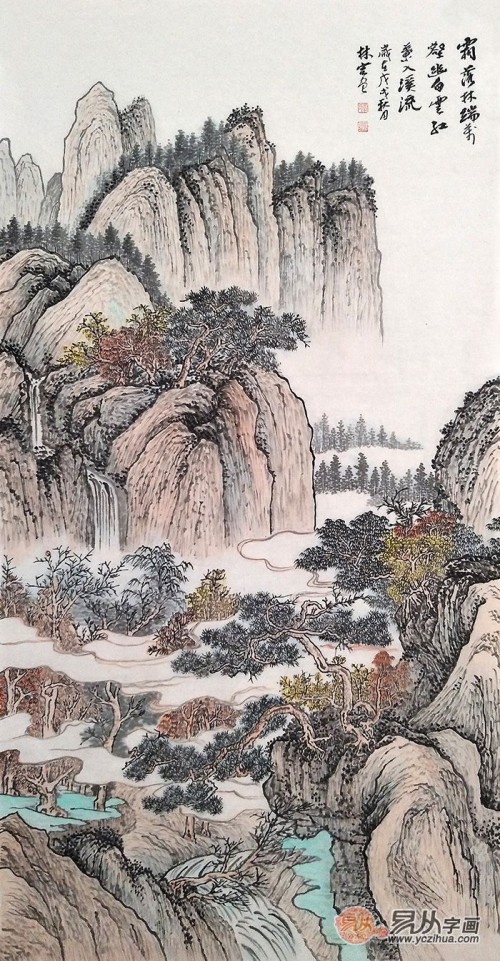 走廊盡頭掛什么畫(huà)好，巧用名家山水畫(huà)塑造家居好品位