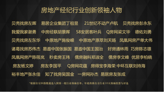丁祖昱、盧航、劉勇等行業(yè)領袖齊聚演講,房產經紀行業(yè)變革在即