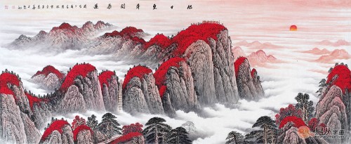 精美客廳沙發(fā)背景墻掛畫(huà)，家里都美呆了
