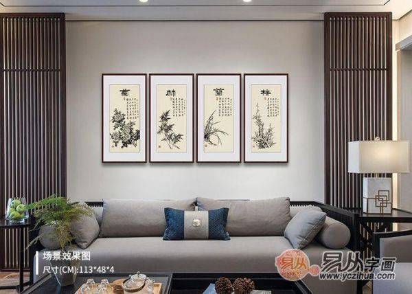 家庭客廳掛什么花鳥畫作品好，家裝達人為你推薦這四種題材