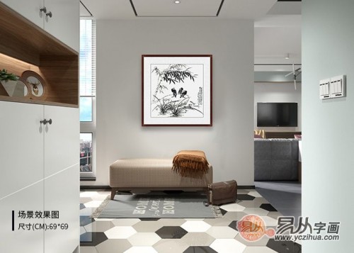 玄關(guān)適合掛什么畫？玄關(guān)掛畫要注意這些 選這幅畫就對了