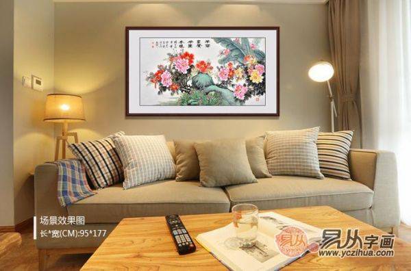 客廳沙發(fā)墻裝飾畫掛什么好，畫美寓意更美的花鳥畫分享