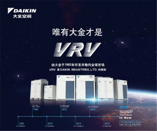大金空調：VRV開創(chuàng)樓宇多聯空調新時代