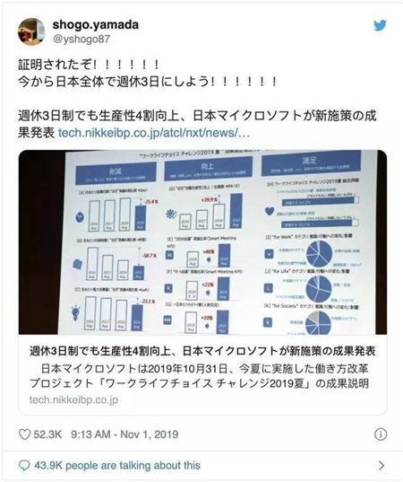 微軟日本憑啥每周只上4天班？中國企業(yè)用智能OA做得更好……