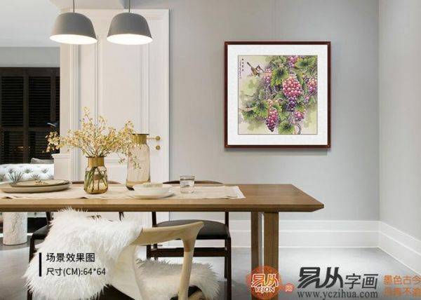 家里餐廳裝飾掛什么畫好，四款雅致清新小品花鳥畫推薦