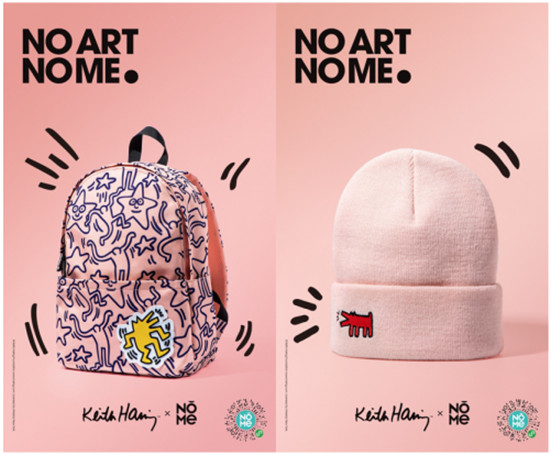 網(wǎng)友說一件都不能放過，NOMExKeith Haring聯(lián)名款備受追捧