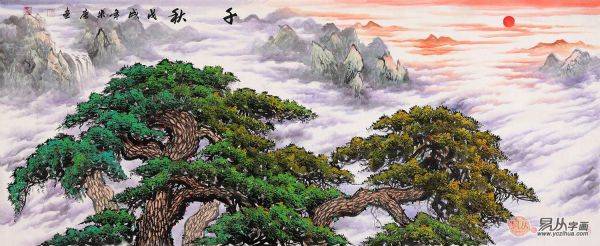 藝術(shù)山水佳作 收藏投資都很合適！