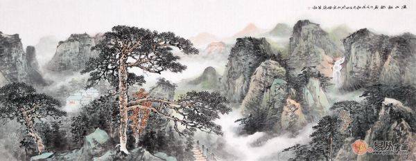 藝術(shù)山水佳作 收藏投資都很合適！