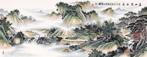 藝術(shù)山水佳作 收藏投資都很合適！