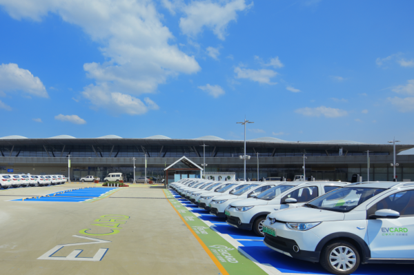 EVCARD現(xiàn)身廣州車展，新能源車市或迎市場拐點