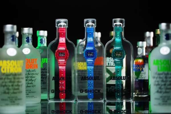 潮流入喉！G-SHOCK X ABSOLUT絕對伏特加聯(lián)名款破界來襲