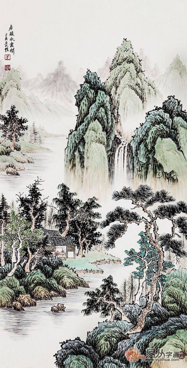 對于玄關(guān)裝飾字畫的選擇，氣勢大有講究，這些講究可以先看看