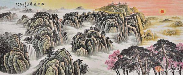 辦公室裝飾字畫掛什么好，內(nèi)行的老板都是這樣選擇掛畫的
