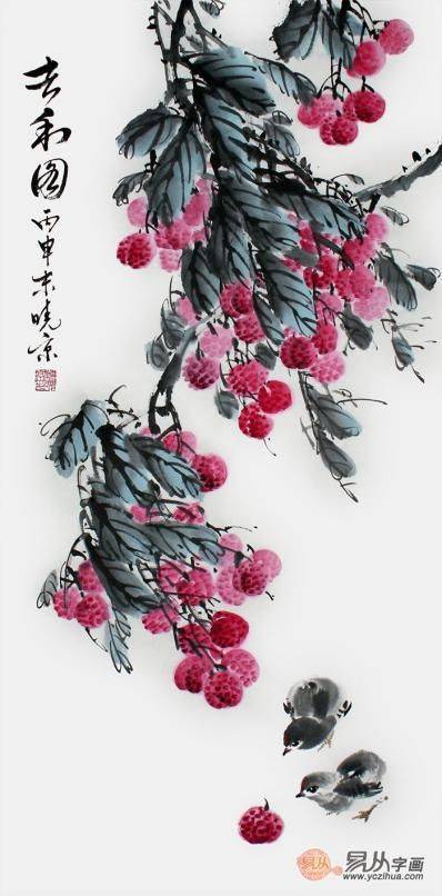 如何挑選餐廳掛畫？鄭曉京花鳥畫為餐廳帶來藝術氣息