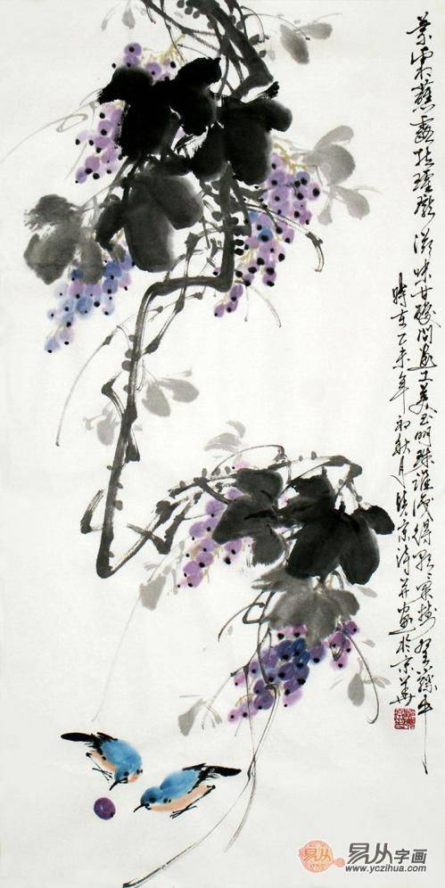 如何挑選餐廳掛畫？鄭曉京花鳥畫為餐廳帶來藝術氣息
