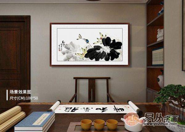 中式書房掛什么畫好？這三幅花鳥畫，讓書房更典雅