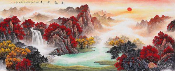關(guān)于室內(nèi)客廳掛什么畫好，了解這些山水畫知識提升你的眼光品味