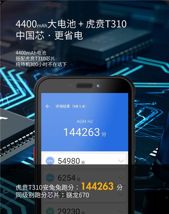 重磅新品，三防手機(jī)AGM H2眾籌完成