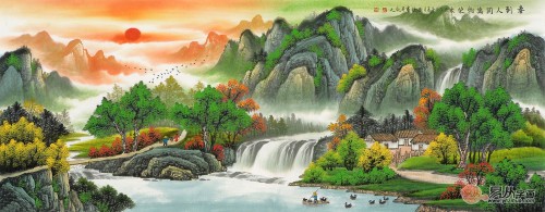 實(shí)用攻略盤點(diǎn)：這樣來(lái)布置沙發(fā)背景墻掛畫，讓你正好掌握掛畫美感要領(lǐng)