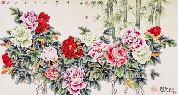 客廳沙發(fā)背景墻怎么裝飾好，一幅名家書畫真跡瞬間提高家的逼格