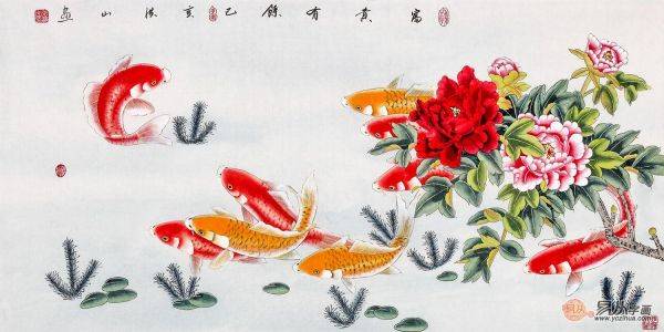 客廳沙發(fā)背景墻怎么裝飾好，一幅名家書畫真跡瞬間提高家的逼格