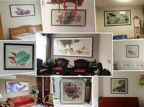 進門玄關(guān)掛什么畫比較合適，可以掛在玄關(guān)的花鳥國畫作品有這些