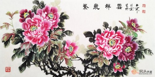 客廳適合掛什么字畫，國畫花鳥經(jīng)典四款寓意解析