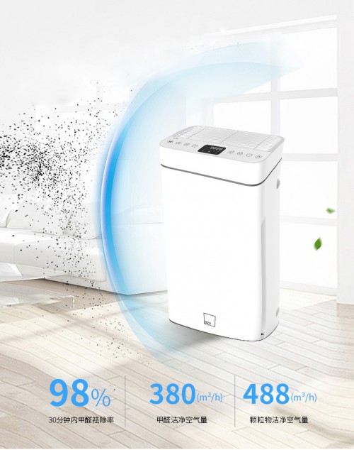去除甲醛凈化器推薦：O2U AIR 488，讓你呼吸更潔凈的空氣