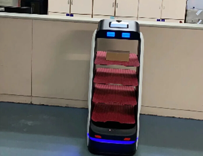 擎朗送餐機器人今日馳援7家醫(yī)院，3個集中隔離點