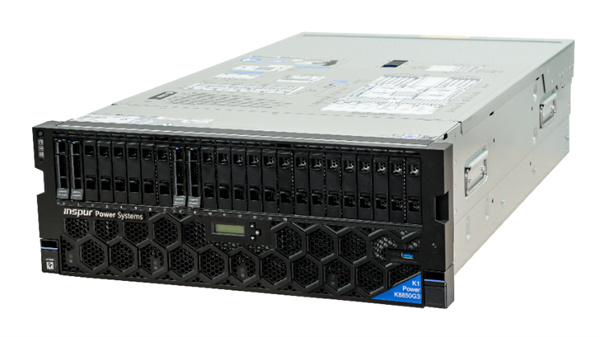 新一代浪潮K1 Power K8850G3關(guān)鍵應(yīng)用服務(wù)器，敏捷高效多應(yīng)用整合提供極致聚合算力