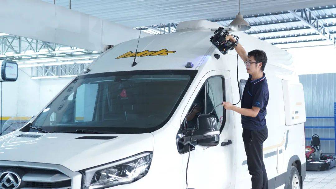 思看科技3D掃描儀助力大型房車個性化定制改裝！