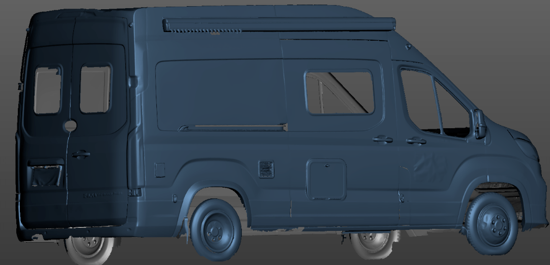 思看科技3D掃描儀助力大型房車個性化定制改裝！