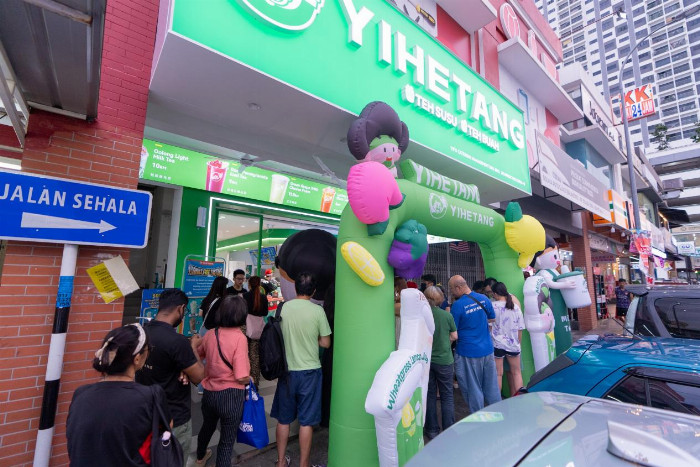 益禾堂開到馬來西亞，又“卷”出新高度！