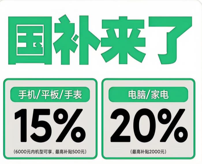 國補2025最新消息:國家補貼怎么領取?手機家電國補領取入口方法步驟和申請流程