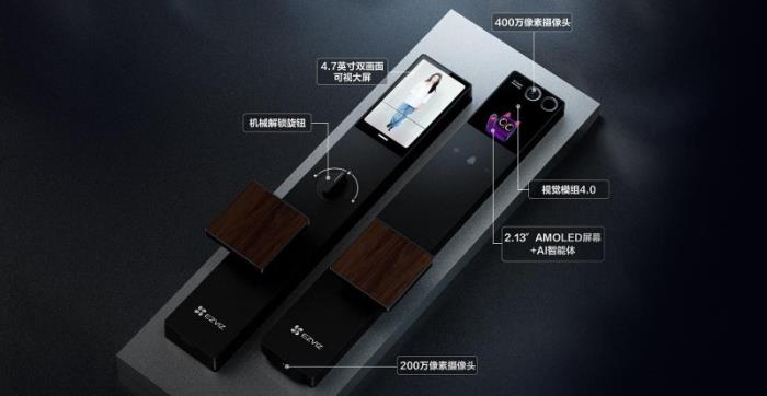 解鎖智能門鎖新境界！螢石啟明 AI 人臉視頻鎖 Y5000FVX 重磅上市