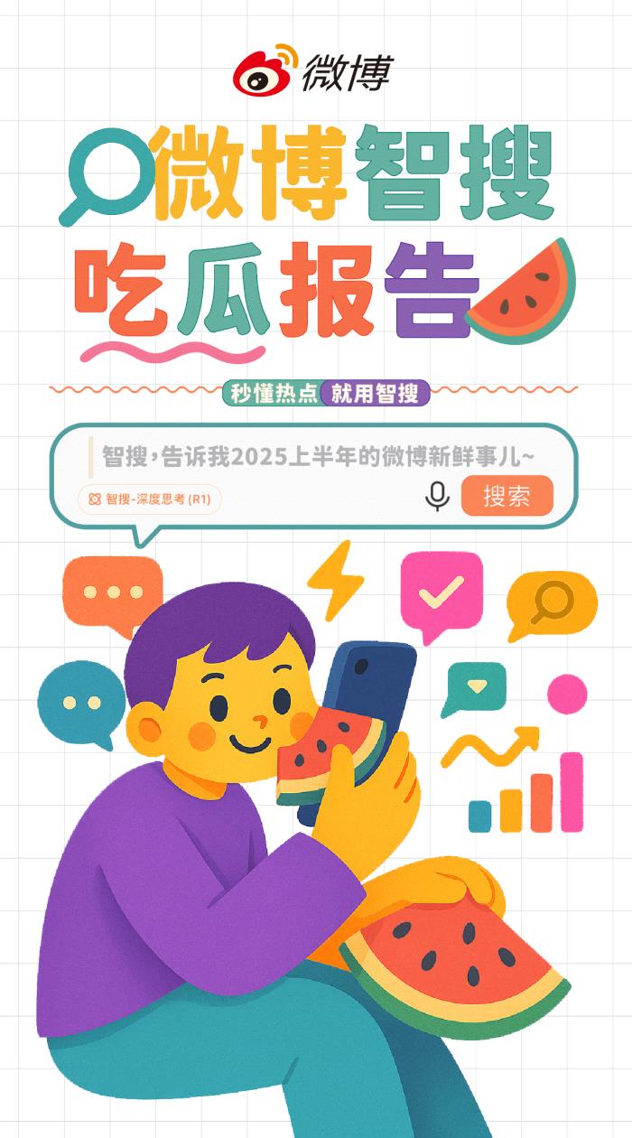 微博發(fā)布智搜吃瓜報告：文娛與社會民生為最受關注領域