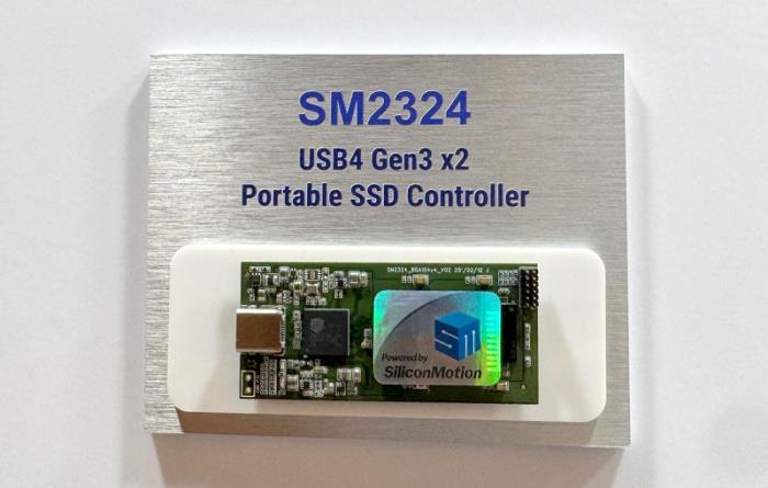 2025COMPUTEX：慧榮全新SM2324主控 PSSD可達32TB 4GB/s讀寫